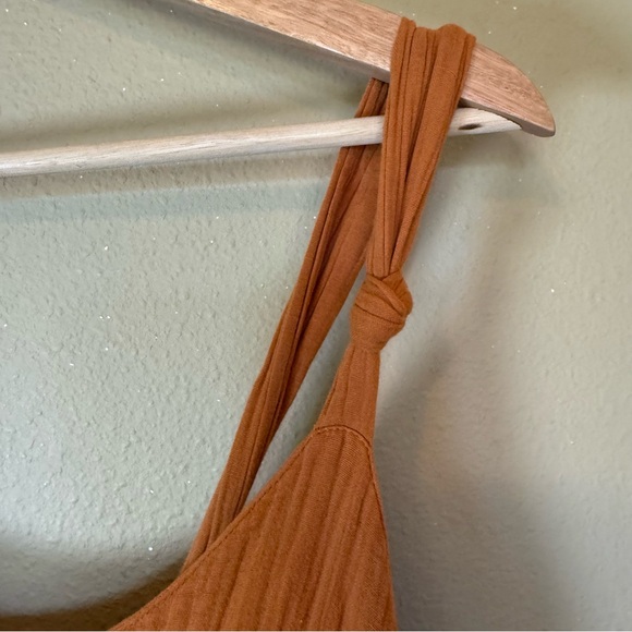 Xirena Rumi Cotton Gauze Tie Midi Dress in Beehive NWT Size Large - Picture 5 of 10